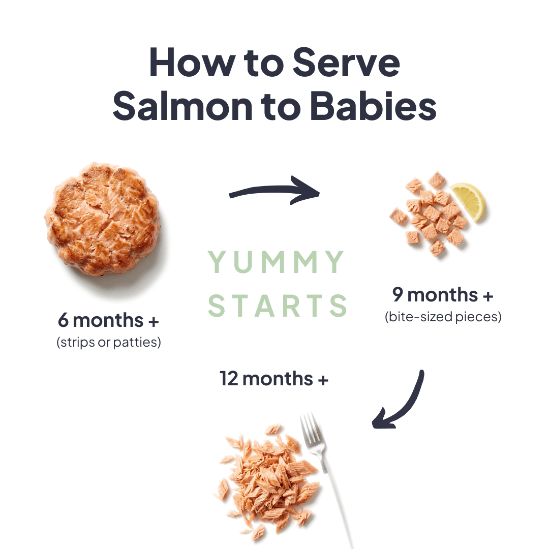 How to serve salmon to babies