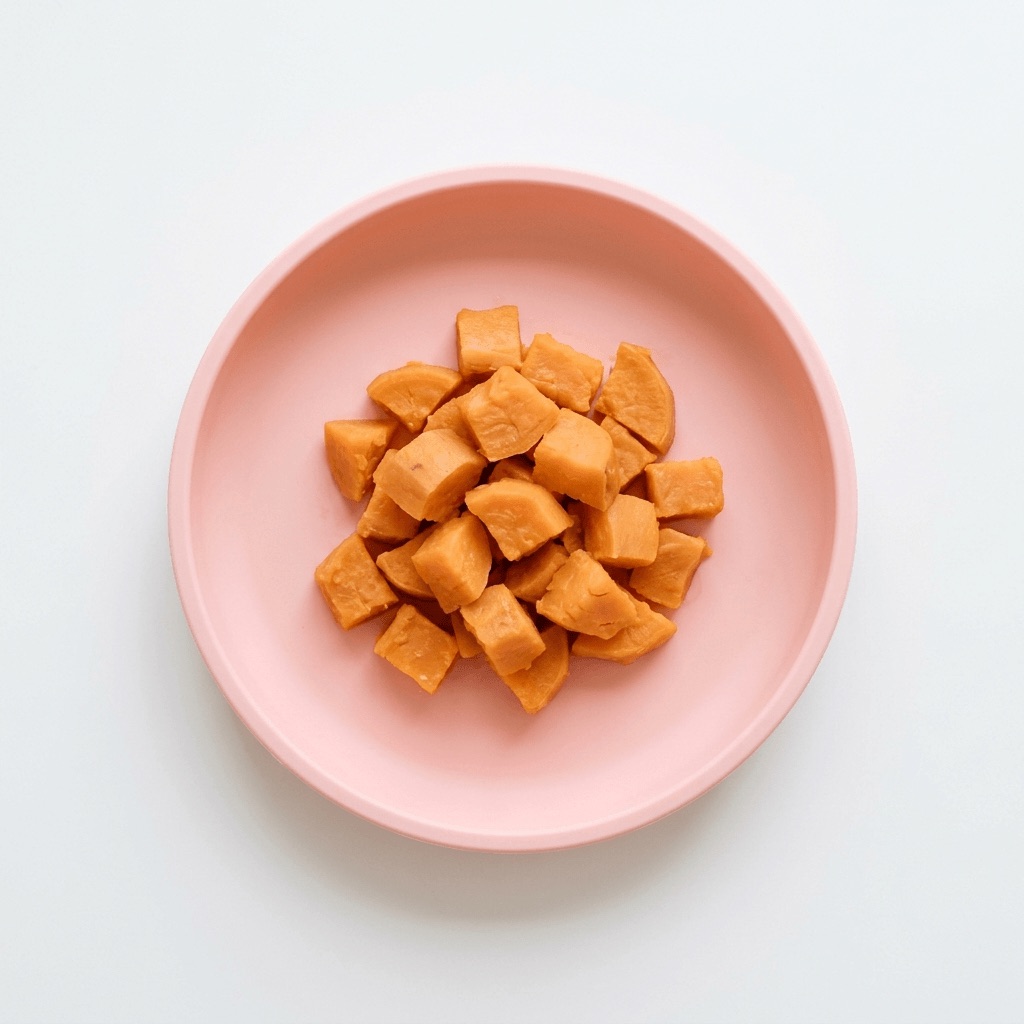Baked sweet potatoes for babies